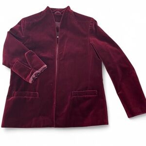 Elegant Velvet Women's Jacket